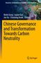 Oberer Text: "Resources, Environment and Agricultural Development". Titel: "Chinese Governance and Transformation Towards Carbon Neutrality". Unten: Springer-Logo., Buch