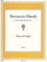 Franz von Suppe: Boccaccio-Marsch, Noten