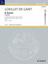 Jean Baptiste Loeillet de Gant: 6 Duette, Noten