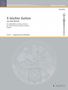 Fünf leichte Suiten aus dem Barock, Alt-Blockflöte (Flöte, Oboe, Violine) und Basso continuo (Cembalo, Klavier), Noten