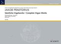 Jacob Praetorius: Sämtliche Orgelwerke, Noten