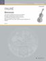 Gabriel Faure: Berceuse D-Dur op. 16, Noten