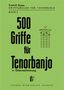 Friedrich Stoppa: Grifftabellen für Tenorbanjo, Noten, Noten