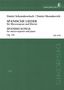 Dmitri Schostakowitsch: Spanische Lieder op. 100, Noten