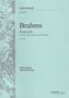 Johannes Brahms: Brahms, Johannes    :Rhapsodie op. 53 /KA/U /A, Noten