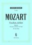 Wolfgang Amadeus Mozart: Exsultate, jubilate, Motette F-Dur KV 165, Klavierauszug, Noten