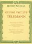 Georg Philipp Telemann: Triosonate für zwei Altblockflöten (Violinen, Querflöten) und Basso continuo C-Dur, Noten, Noten