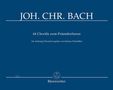 Johann Christoph Bach: Bach,J.C.           :44 Choräle zu... /SP /Org /GH, Noten