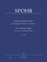 Louis Spohr: Spohr,L.            :Sechs de...103 /P/E /klar /GH, Noten