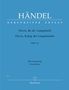 Georg Friedrich Händel (1685-1759): Flavio, Re de' Longobardi (Flavio, König der Langobarden) HWV 16, Noten