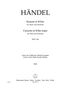 Georg Friedrich Händel: Händel, Georg Friedr:Konz. f. Harfe /E/U /Hfe-, Noten