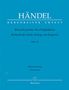 Georg Friedrich Händel: Riccardo primo, Re d'Inghilterra HWV 23, Klavierauszug, Noten