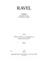 Maurice Ravel: Tzigane, Noten