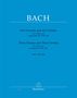 Johann Sebastian Bach: Drei Sonaten und drei Partiten für Violine solo BWV 1001–1006, Noten