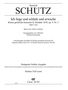 Heinrich Schütz: Ich liege und schlafe d-Moll SWV 310 (1639), Noten