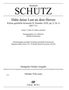 Heinrich Schütz: Habe deine Lust an dem Herren SWV 311, Noten