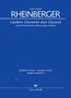 Josef Rheinberger: Geistliche Werke ohne Opuszahl für 2-6 Singstimmen a cappella oder mit Orgel/Klavier (Auswahl), Noten