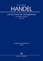 Georg Friedrich Händel (1685-1759): Let thy hand be strengthened. Coronation Anthem II (Klavierauszug), Buch