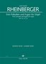 Josef Rheinberger: Drei Präludien und Fugen für Orgel WoO JWV 10, 13, 16, Noten