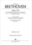 Ludwig van Beethoven: Agnus Dei (Klavierauszug), Noten, Noten