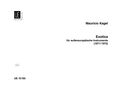 Mauricio Kagel: Exotica für außereuropäische Instrumente (1971/1972), Noten