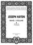 Joseph Haydn: Symphonien Nr. 88-92 und Sinfonia concertante für Orchester, Noten