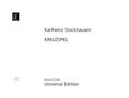 Karlheinz Stockhausen: Kreuzspiel für Oboe, Bassklarinette, Klavier (Woodblock) und 3 Schlagzeuger (6 Tom-Toms, 2 Tumbas oder Congas, 4 Becken) Nr. 1/7 (1951), Noten