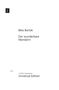 Bela Bartok (1881-1945): Der wunderbare Mandarin für Orchester op. 19 Sz. 73 (1918-1924 ; 1919/1927), Noten