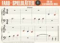 Hans Bodenmann: Farb-Spielblaetter 1, Noten