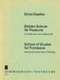 Ernst Gaetke: Etüden-Schule, Noten