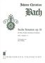 Johann Christian Bach: Sechs Sonaten, Nr. 1-3 op. 16, Noten