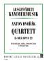 Antonin Dvorak: Klavierquartett D-Dur. Opus 23, Noten