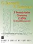 Clement Janequin (1472-1559): 7 Französische Chansons (1538), Noten
