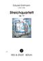 Eduard Erdmann (1896-1958): Streichquartett op. 17, Noten