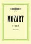 La Clemenza di Tito, Noten, Noten