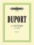 Jean-Louis Duport: 21 Etüden für Violoncello, Buch