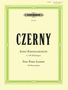 Carl Czerny: First Piano Lessons, Noten, Noten