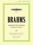 Johannes Brahms: Complete Songs (Low Voice), Noten