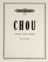 Wen-Chung Chou: Folk Songs, Noten