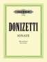 Gaetano Donizetti: Sonate für Flöte und Klavier C-Dur, Buch