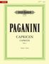 Niccolo Paganini: 24 Capricen für Violine solo op. 1, Noten
