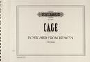 John Cage: Postcard from Heaven, Noten