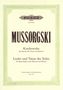 Modest Mussorgsky (1839-1881): Kinderstube - Lieder und Tänze des Todes, Noten