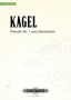 Mauricio Kagel: Preludio No. 1 para bandoneon (1956), Noten