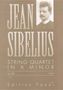 Jean Sibelius (1865-1957): Streichquartett a-Moll (1889), Noten
