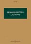 Benjamin Britten: Britten,B.          :Lachrymae ... /ST /Va/StrOrch, Noten