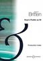 Benjamin Britten: Noye's Fludde op. 59, Noten