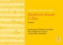 Carlo Monza: Hackbrett-Sonate C-Dur, Noten