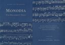 Alfred von Beckerath: Monodia, Noten