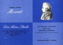 Wolfgang Amadeus Mozart: Drei kleine Stücke, Noten